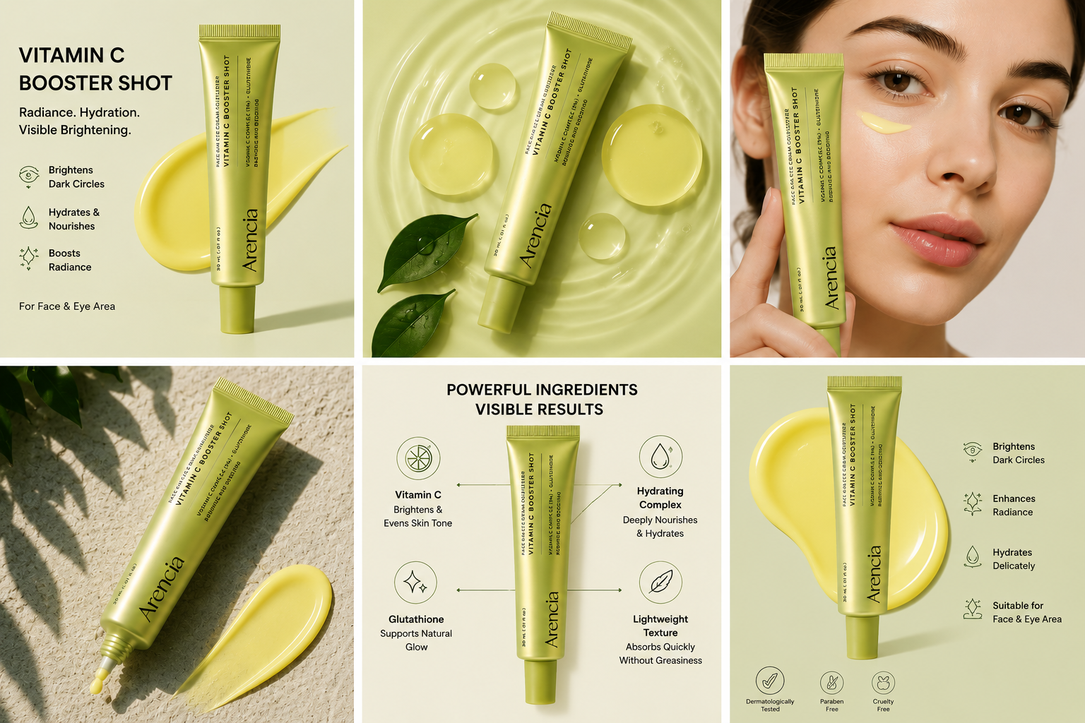 Retinal Vitamin C Booster Shot Serum — Face Firming, Korean Glass Skin