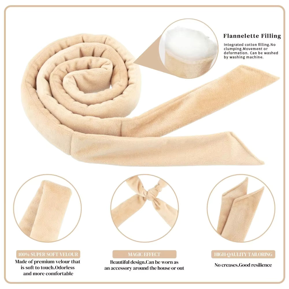Heatless Curling Rod Set — Overnight Curls with Zero Damage