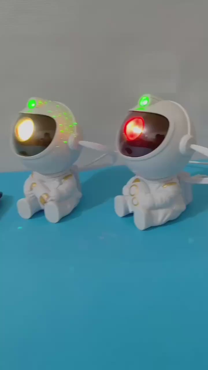 Galaxy Star Projector — Astronaut Nebula Night Light with Bluetooth Speaker